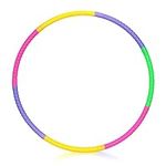 Kids Hula Hoop,Hula Hoop Detachable and Adjustable, Fitness Exercise Hoop Children for Dance Fitness Gymnastics Games,Lose Weight or As a Gift