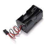 Bluelover Battery Box Of Receiver Holder Case 4 AA RC Model 6v Servo Plug