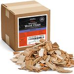 Camerons All Natural Mesquite Wood Chips for Smoker -420 Cu. In. Box, Approx 5 Pounds- Kiln Dried Coarse Cut BBQ Grill Wood Chips for Smoking Meat- Barbecue Smoker Accessories - Grilling Gifts for Men