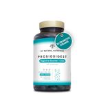 Probiotics Complex 60 Billion UFC, 30 Strains with Digestive Enzymes Plus Prebiotics and Zinc. Bacterial Cultures, Helps Immune System. with lactobacillus. 90 Capsules. CE. N2 Natural Nutrition