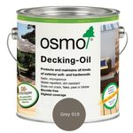 Osmo Grey Exterior Wood & Decking Oil 019 2.5ltr