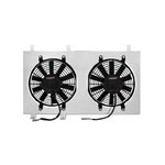 Mishimoto MMFS-CIV-06SI Aluminium Fan Shroud Kit Compatible With Honda Civic Si 2006-2011 Silver