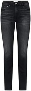 Calvin Klein Jeans Mens Slim, Zz006 Washed Black