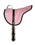 Tackmore Equestrian Saddle Pad Horse Riding Pad Bareback Pad Pink