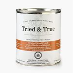 Tried & True Original Wood Finish – Quart – All-Purpose All-Natural Finish For Wood, Metal, Food Safe, Dye Free, Solvent Free, VOC Free, Non Toxic Wood Finish, Sealer