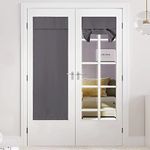 NICETOWN French Door Curtain - Blac