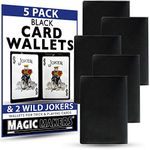 Black Card Wallets 5 Pack with Wild