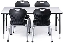 Chair and Table Set for Schools - T