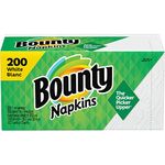 Paper Napkins, White or Printed, 200Count (2 Pack = 400 Napkins)