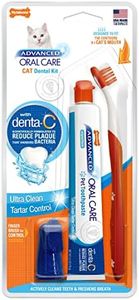 Nylabone Advanced Oral Care Ultra Clean Dental Kit for Cats