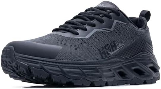 Mens Running Shoes Wide Width FALKON 1.0 Hiking Waterproof Athletic Sneakers Outdoor Sport Footwear