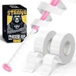 PHIXBEAR Softball Bat Grip Tape, 1.1mm Thick, Silicone Material Baseball Grip Tape, 2 Rolls of White Grip Tape for Softball and Golf