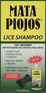 Mata Piojos, Lice and Nit Treatment Shampoo, For Kids and Adults, 2 FL Oz, Bottle