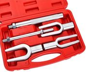 DASBET Ball Joint Separator Tie Rod Tool Set 5PCS Pickle Fork Kit with Ball Joint, Tie Rod, and Pitman Arm for Cars and Light Trucks