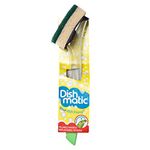 3 x Dishmatic Washing Up Brushes with Heavy Duty Sponge