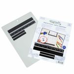 Stitch Garden Magnetic Board A4 with Ruler and 3 Magnet Strips by Stitch Garden