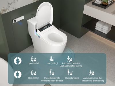 MEJE Electric Smart Bidet Toilet Seat – White