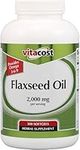 Vitacost Flaxseed Oil - 2,000 mg pe