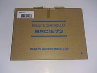 DAIKIN INDUSTRIES, LTD BRC1E73 REMOTE CONTROLLER