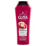 Schwarzkopf Gliss – Ultimate Colour Shampoo – For Color-Treated Hair or with Wicks – 3 x 250 ml