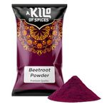 A Kilo of Spices | Beetroot Dried Ground Powder 1 Kg | 100% Pure & Natural | Rich in Nutrients | Ideal for Instant Energy Shakes | Non-GMO, Vegan, Gluten-Free | No Additives or Preservatives