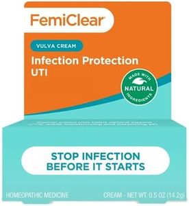 FemiClear Infection Protection Vulva Cream, Protection Against Urinary Tract Infections and Recurring UTIs, Made with Natural Ingredients, Homeopathic Feminine Care