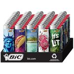 BIC Special Edition Favorites Series Lighters, 50-Count Tray