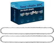 BlueStars 2 Packs 24-inch Chainsaw Chain 3/8" LP Pitch 0.050" Gauge 84 Drive Links - Compatible with Husqvarna 460 Rancher Stihl 33RS 84 25"/24" MS390 MS310 MS361 MS460 MS500 Echo 72LPX84CQ E84