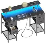 Huuger 47 inch Computer Desk with 4