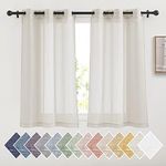 NICETOWN 48 inch Curtains 2 Panels 