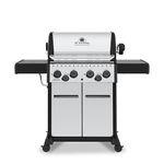Broil King 865387 Crown S 490 Natural Gas Grill, 4-Burner, Stainless Steel & Black