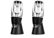 Auch 2pcs Wine Aerator Decanter Pourer Spout Set with Filters for Purifier Stand Travel Bag Diffuser Air Aerating Strainer for Red and White Wine Christmas Ideas for Wine Lover Gifts