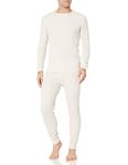 Amazon Essentials Men's Standard Thermal Long Underwear Set, Natural, X-Large