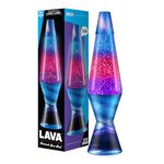 Lava Lamp Northern Lights 2160, Tri-colour Globe, Silver Glitter, Decorative Base and Cap, Original 14.5 inch LAVA® Motion Lamp to Illuminate Your Mood