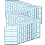 672 PCS Sticky Labels, Name Labels Stickers Small Price Stickers White File Folder Labels Filing Envelopes Stickers Adhesive Labels for Jars Bottle Box School Office