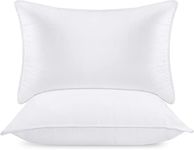 Utopia Bedding Bed Pillows for Sleeping (White), Queen Size, Set of 2, Hotel Pillows, Cooling Pillows for Side, Back or Stomach Sleepers