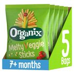 Organix Melty Organic Veggie Sticks 7+ Months 15 g (Pack of 5)