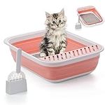Foldable Cat Litter Box with Fashio
