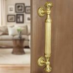 VOLO Antiq Door Handle for Main Door and Pull-Push Handle for Wooden and Glass Door/House/Hotel/Office Door Hardware (Model No 1134) (450MM (18"), 2)