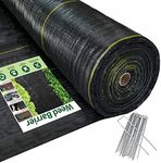 Sunocity 4ft x100ft Black Weed Barr