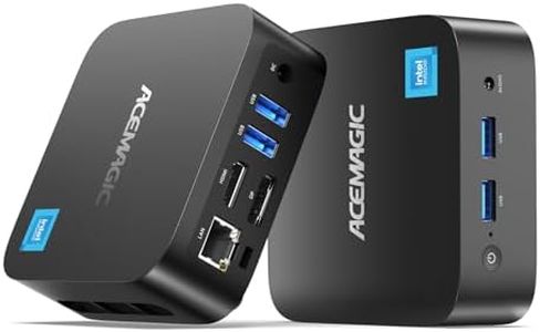 ACEMAGICIAN Vista V1 Mini PC,16 Go DDR4 1To SSD, Ιntel Alder Lake-N97(jusqu'à 3,6 GHz) Micro Ordinateur de Bureau