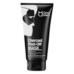 Qraa Men Activated Charcoal Peel Off Mask for Men| Deep Cleansing | Blackheads Removal | Dead Skin Removal | 100gm | Pack of 1