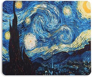 AOKSUNOVA Tappetino Mouse piccolo,Mouse Pad con Fantasia,Tappetini Mouse per Computer PC e Laptop,24 x 20 x 0,3 cm