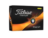 TITLEIST 2023 Pro V1 Golf Ball, Yellow