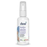 Dew Baby Cleansing Water : 100% Natural Antibacterial Baby Sanitiser Spray | Hypoallergenic Sterilising of Hand, Bum, Face, Dummy & Safe if Ingested. Cleans Skin Before Applying Nappy Rash Cream