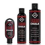 SURVIVOR Liquid Chalk – Liquid Grip for Rock Climbing, Weight Lifting, Bouldering, Gymnastics & More - Improves Grip During Workout Training Using Climbing Holds, Bars, & More (50ML Liquid Chalk)