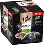 Dine Classic Collection with Chicken Slices Plus Turkey Slices Wet Cat Food, 85 g (Pack of 28)