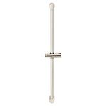 American Standard 1660730.013 Round Handheld Shower Head Slide Bar 30 inch, Polished Nickel