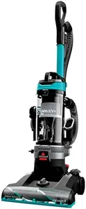 BISSELL CleanView Rewind Upright Bagless Vacuum with Automatic Cord Rewind & Active Wand, 3534, Black/Teal/Gray