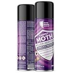 Carpet Moth Killer Aerosol - 530ml - Powerful Treatment for Complete Carpet Moth Infestations, Kills Moths, Eggs & Larvae on Contact, Ideal for All Carpets, Rugs & Textiles. Effective & Long Lasting.